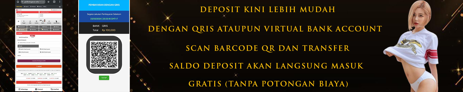 DEPOSIT QRIS